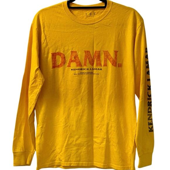 DAMN Kendrick Lamar 2017 Top Dawg Entertainment Long Sleeve Shirt Adult Medium - Picture 2 of 4
